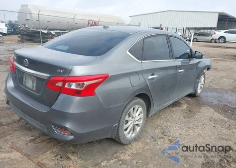 2018 Nissan Sentra Sv из США, поврежденный, VIN 3N1AB7AP4JY344072